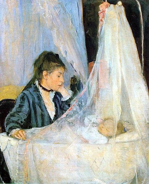 Berthe Morisot The Cradle France oil painting art